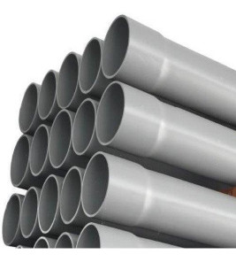 DRAIN PIPE 200X3.0MM 3M PVC GREY