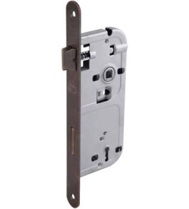 MORTICE LOCK E40 BRONZE ROUND MORTICE LOCK E40 BRONZE ROUND