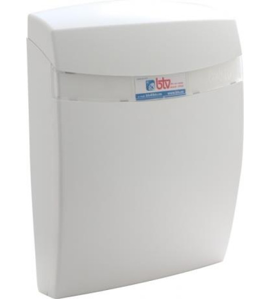LETTER BOX CORAL WHITE ABS