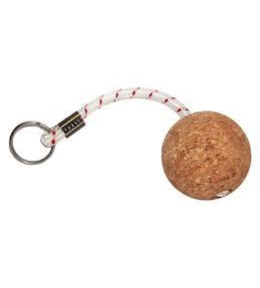 CORK BALL KEY RING