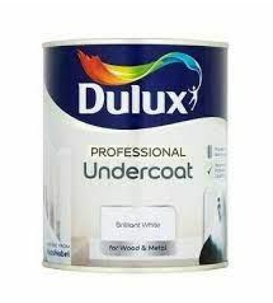 UNDERCOAT WHITE 750ML DULUX
