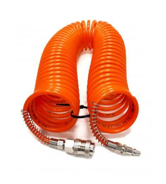 RILSAN COIL HOSE 7.5M + FITTINGS