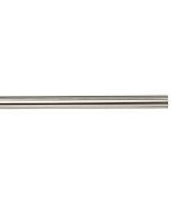 CURTAIN POLE 150CM 19MM BRUSHED STEEL