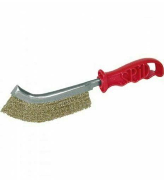WIRE BRUSH CURVED HANDLE