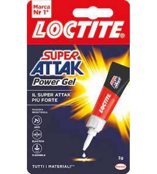 LOCTITE SUPERATTAK POWERGEL 3G
