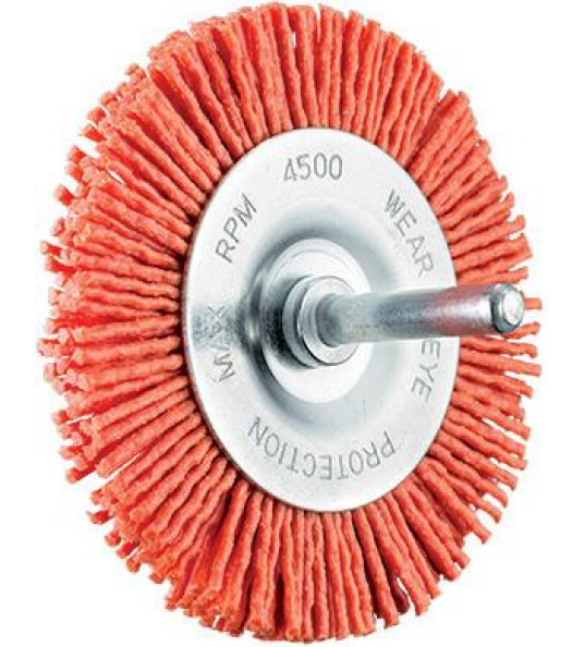 BRUSH FLAT NYLON 100/6MM