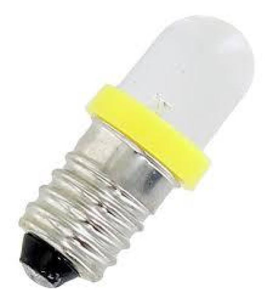 LAMP LED E10 3-12V YELLOW