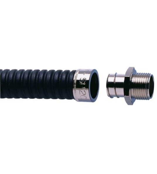 ADAPTOR MALE 20MM STEEL FLEXIBLE CONDUIT