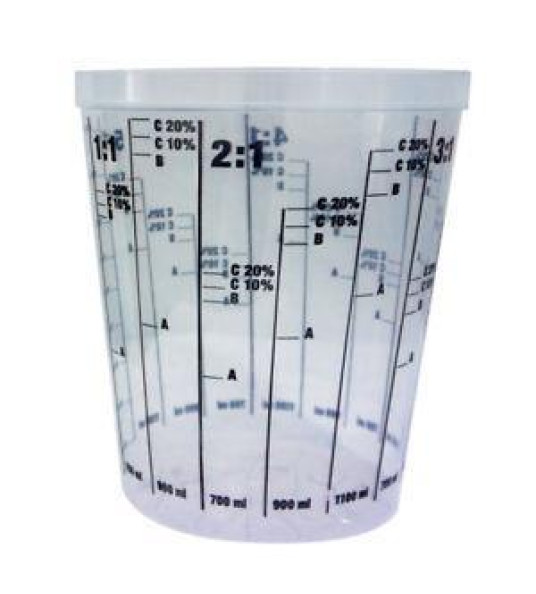 PLASTIC MIXING CUP 6000ML
