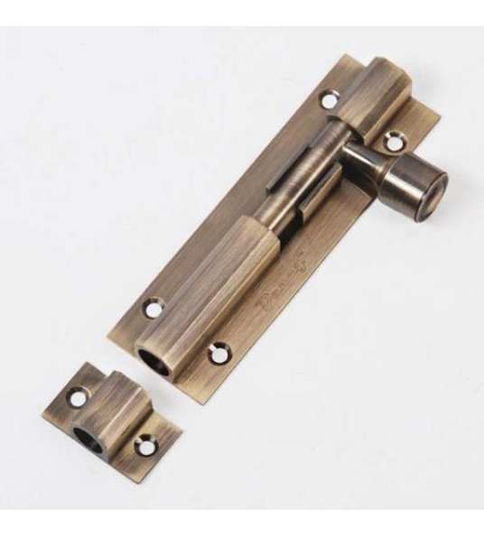 HEAVY TOWER BOLT 12` ANTIQUE BRONZE