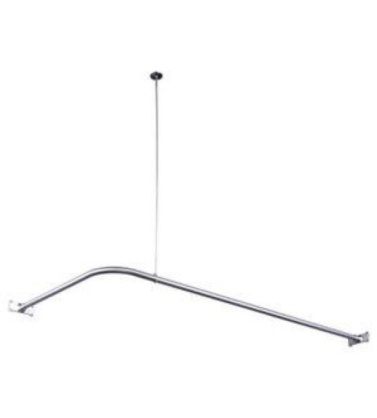 SHOWER CURTAIN ROD 80X80CM L
