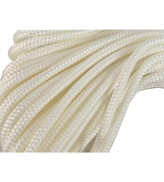 BRAIDED ROPE 10MM WHITE