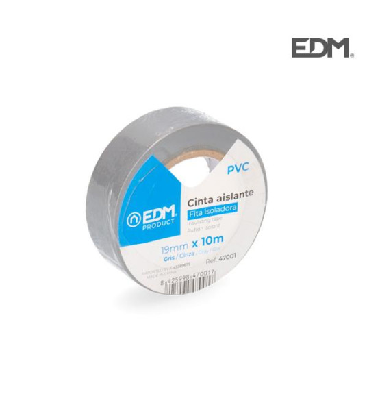 INSULATING TAPE GREY 19MM 10M