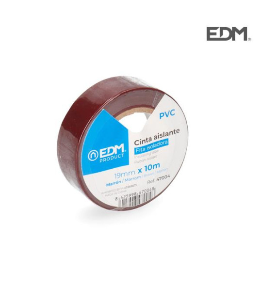 INSULATING TAPE BROWN 19MM 10M