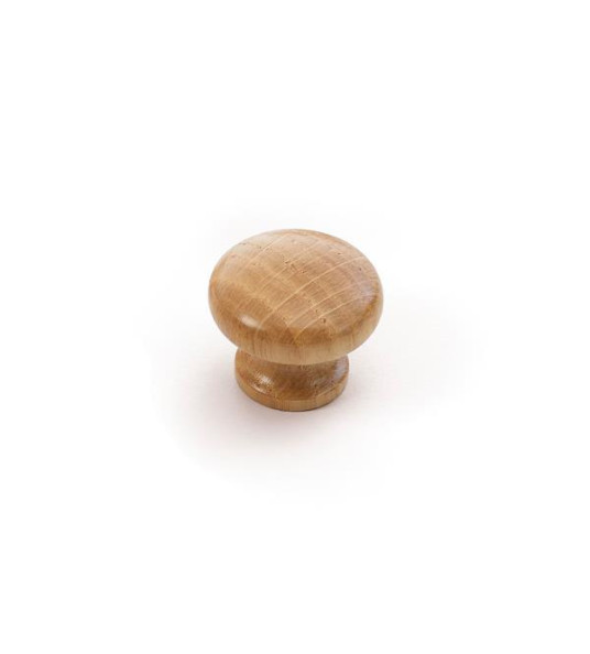 VARNISHED OAK KNOB 30MM 9063035