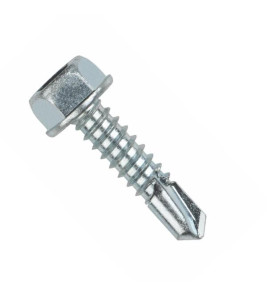 HEX  SD SCREW 6.3X60MM ZP DIN7504-K