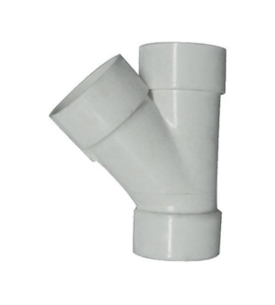 YEE 110MM PVC WHITE