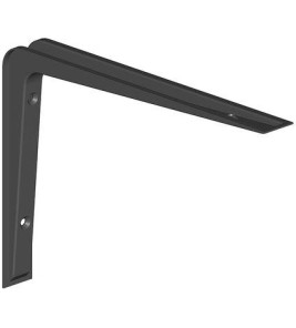 SHELF BRACKET 32X22CM BLACK