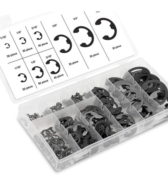 E-CLIP ASSORTMENT 300PCS