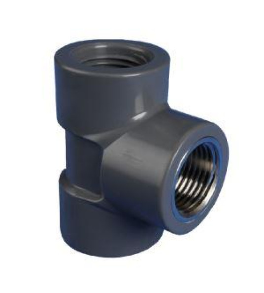 TEE 1 1/2`` BSP PVC