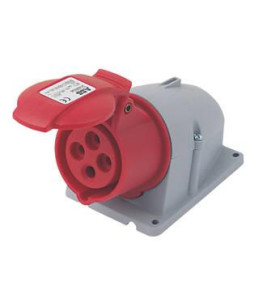 CEEFORM 16A WALL SOCKET 3P+E