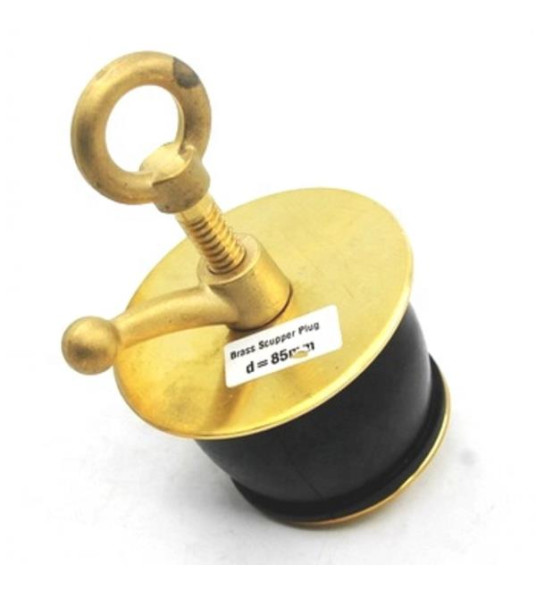SCUPPER PLUG 52-75MM BRASS