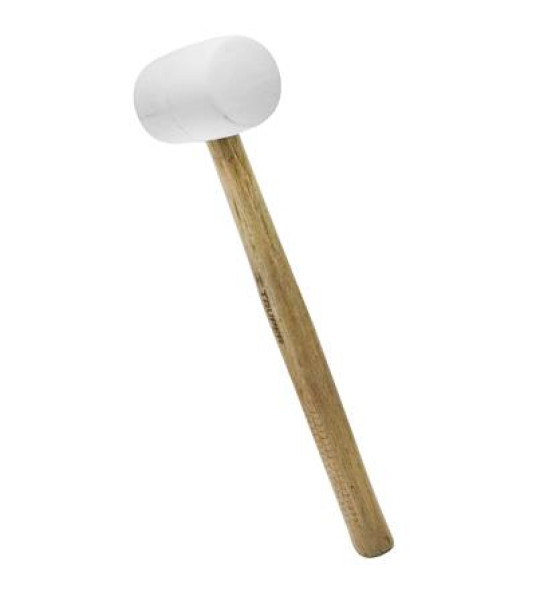 WHITE RUBBER MALLET 24OZ/680G TRUPER