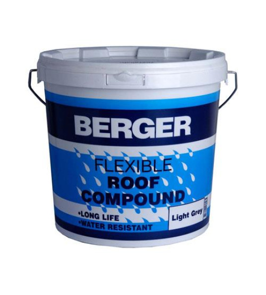 BERGER ROOF COMPOUND 5L CLEAR