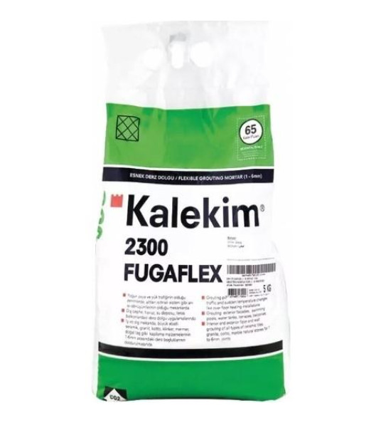 TILE GROUT KALEKIM FUGAFLEX 001 WHITE 5KG