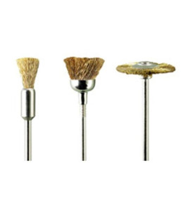 MINI BRASS BRUSHES M4070 3PCS