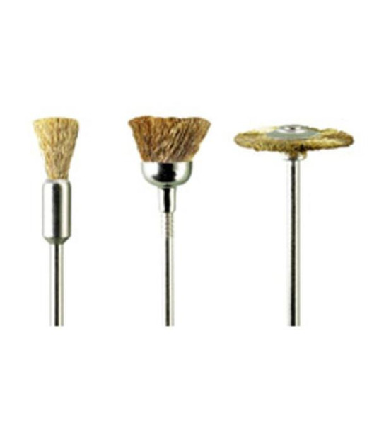 MINI BRASS BRUSHES M4070 3PCS