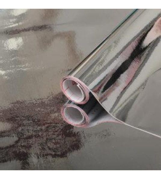 CONTACT PAPER 45CM SILVER GLOSS