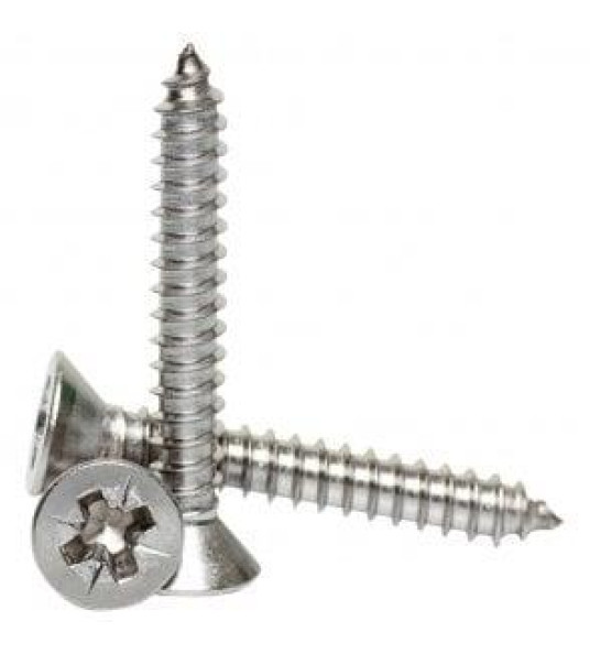 CHIPBOARD SCREW 6.0X100MM STAINLESS STEEL