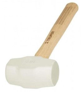 WHITE RUBBER MALLET 16OZ/453GTRUPER