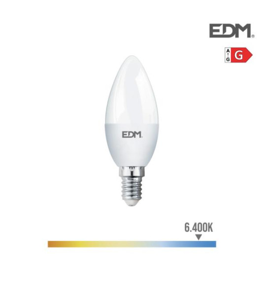 CANDLE LAMP E14 5W 400LM 6400K DAYLIGHT