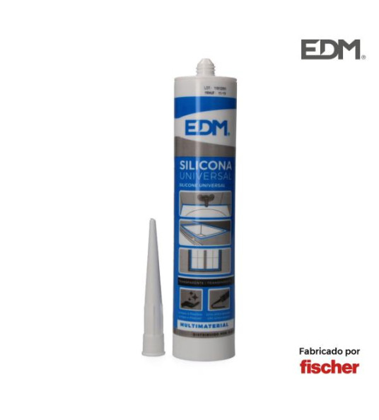 SILICONE SEALANT CLEAR 280ML EDM