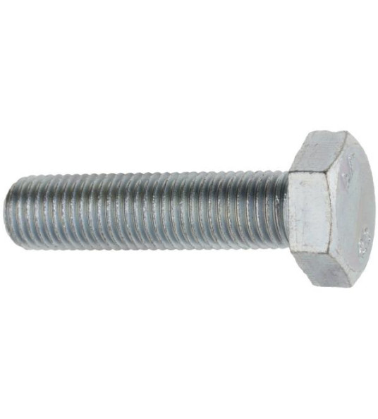 BOLT HEX M10X1.25X50MM ZP G8.8 DIN961