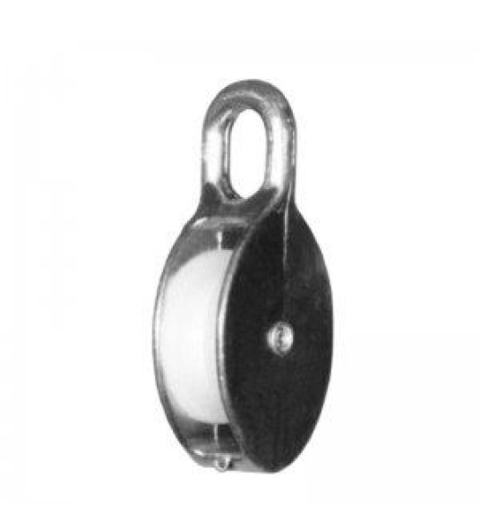GALVANIZED PULLEY 30MM FIXED