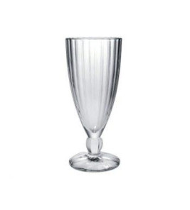 MILK SHAKE GLASS 36CL QUADRO