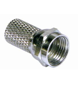 F PLUG TWIST-ON RG6
