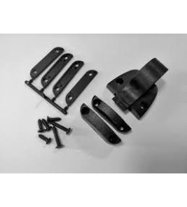 BLACK NYLON DOOR LATCH OPEN IN BLACK NYLON DOOR LATCH OPEN IN