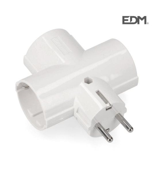 2P+E 3-WAY ADAPTOR