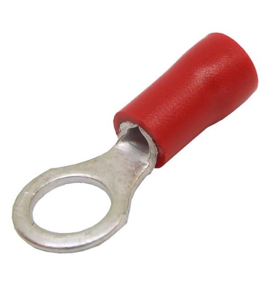 TERMINAL RING 4.3MM RED