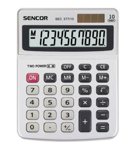 SENCOR 10-DIGIT CALCULATOR SEC377