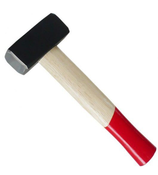 STEEL MALLET 1KG WOODEN HANDLE