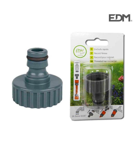 TAP CONNECTOR 1` FEM PUSHFIT