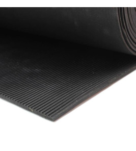 CORRUGATED RUBBER MAT 3MMX1MX1M BLACK CORRUGATED RUBBER MAT 3MMX1MX1M BLACK