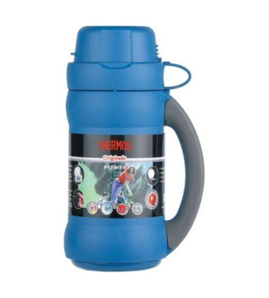 VACUUM FLASK 1L THERMOS ECLIPSE BLUE