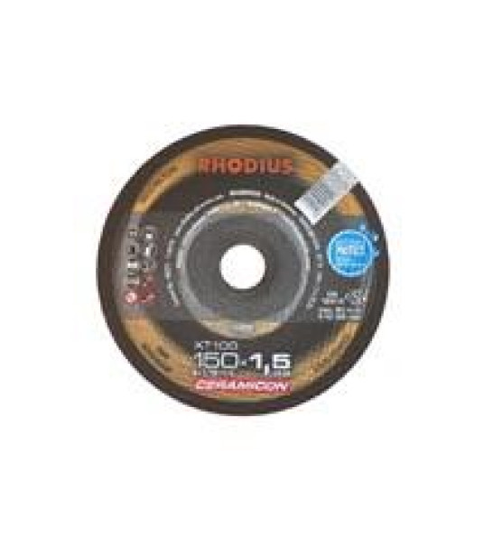 STEEL DISC 150X1.5X22MM RHODIUS