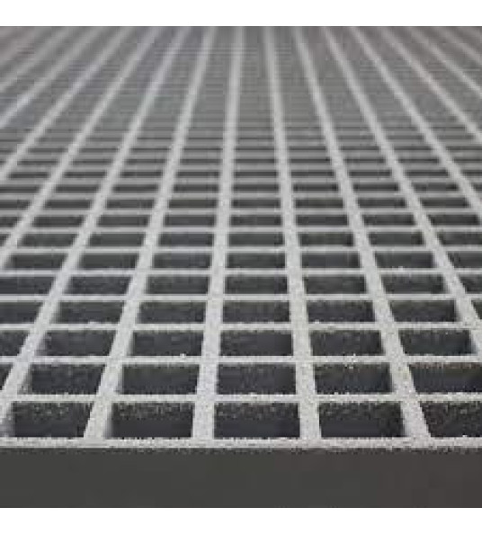 FIBREGLASS GRATING 1000X2000X25MM (30X30) GREY
